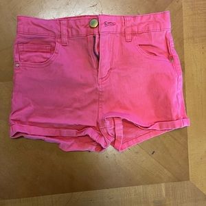 Refuge coral colored shorts size 4